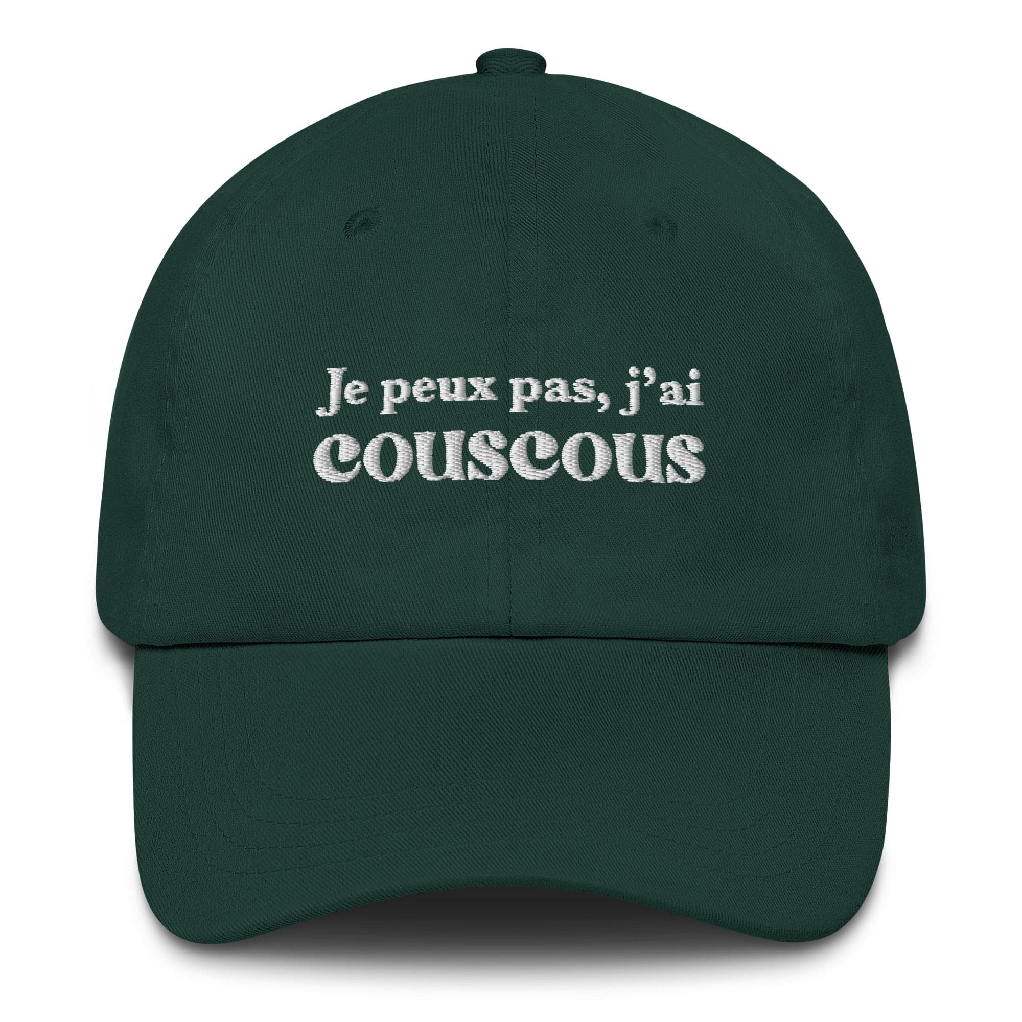 Excuse Cap — spruce front