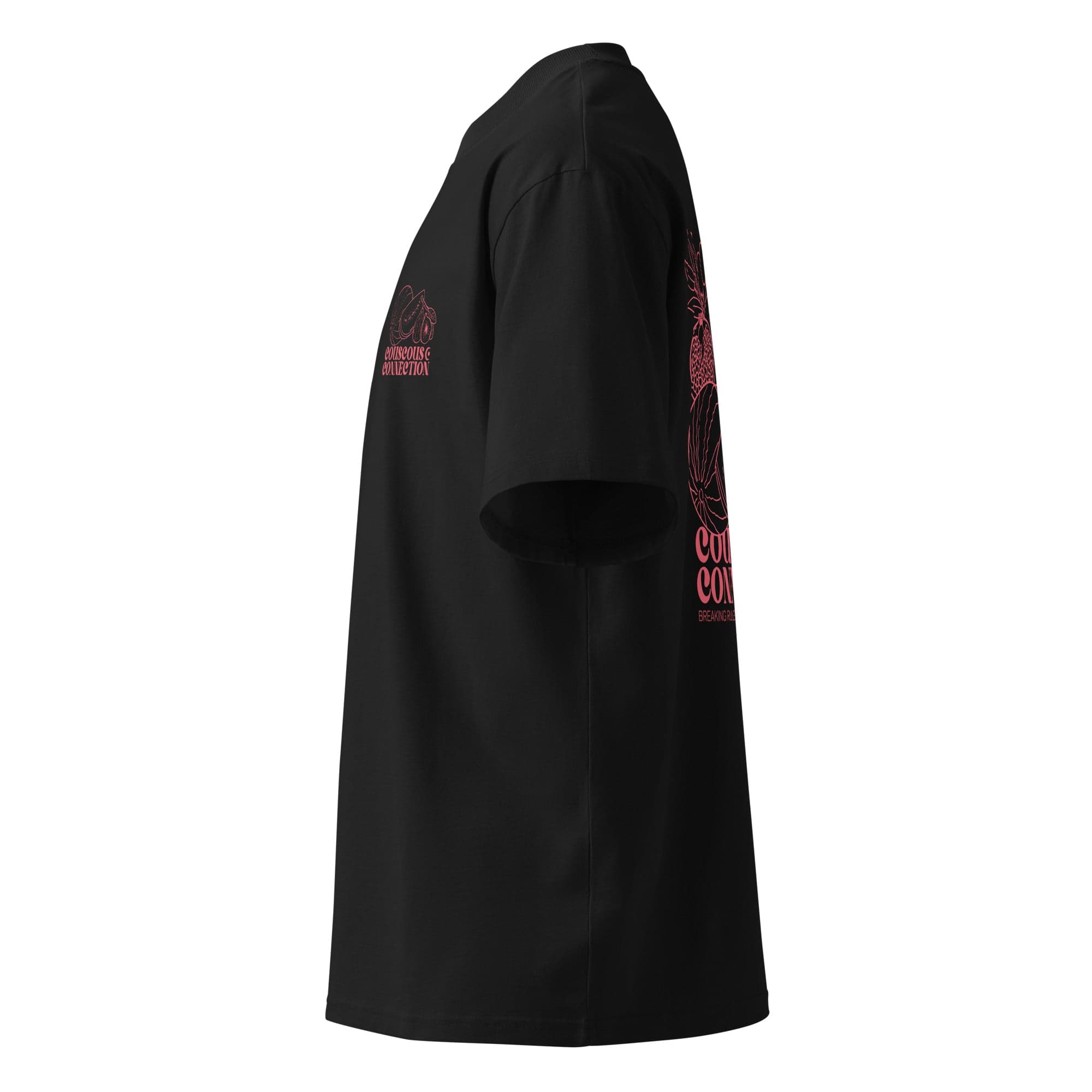Forbidden Oversized Tshirt — black left