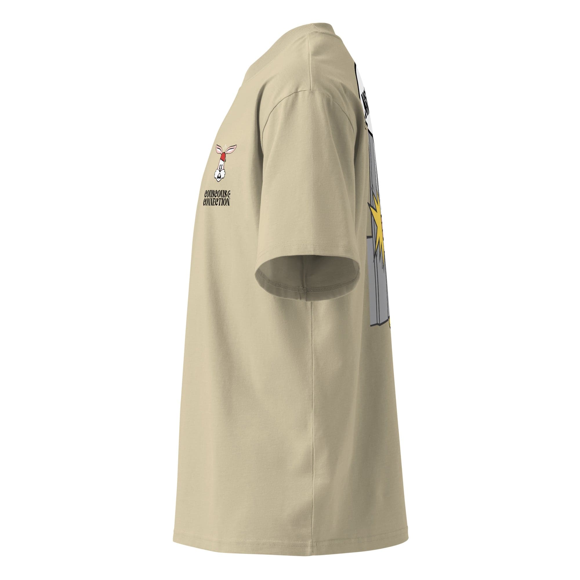 RATP Oversized Tshirt — stone left